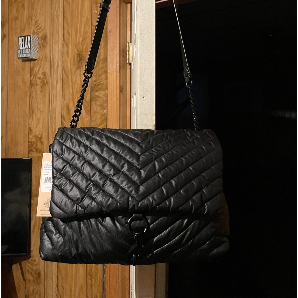 Nylon quilted NWT Rebecca Minkoff shoulder bag. Excellent condition.